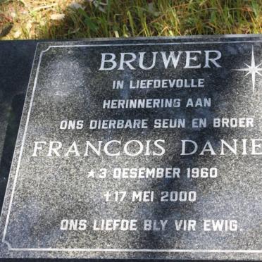 BRUWER Francois Daniel 1960-2000