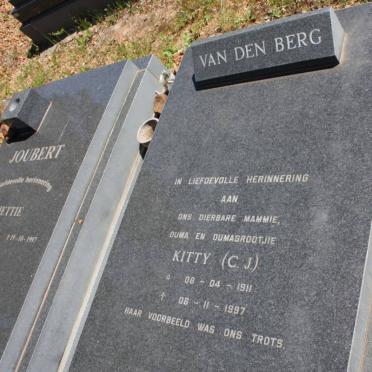 BERG C.J., van den 1911-1997
