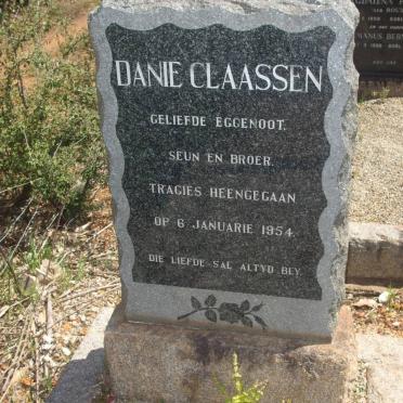 CLAASSEN Danie -1954