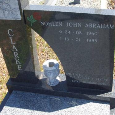 CLARKE Nohlen John Abraham 1960-1993