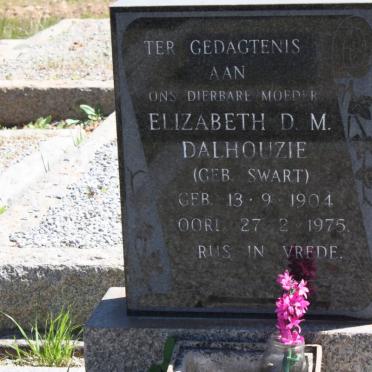 DALHOUZIE Elizabeth D.M. nee SWART 1904-1975