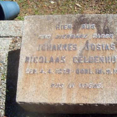 GELDENHUYS Johannes Josias Nicolaas 1879-1951