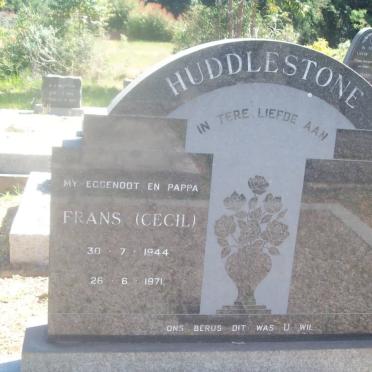 HUDDLESTONE Frans 1944-1971