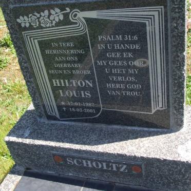SCHOLTZ Hilton Louis 1982-2001