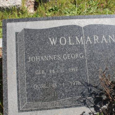 WOLMARANS Johannes Georg 1917-1978