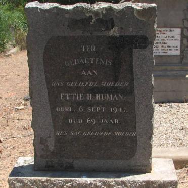 HUMAN Ettie H. -1947