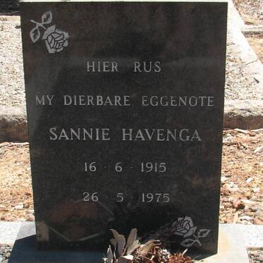 HAVENGA Sannie 1915-1975