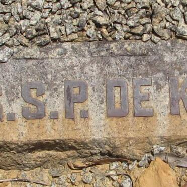KOCK G.S.P., de 
