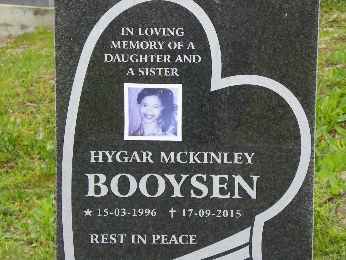 BOOYSEN Hygar Mckinley 1996-2015