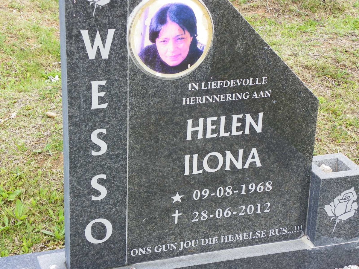 WESSO Helen Ilona 1968-2012