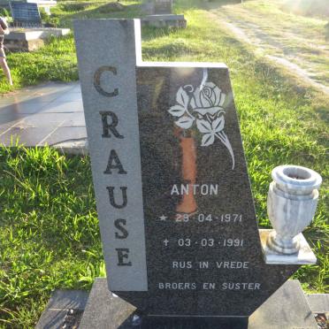 CRAUSE Anton 1971-1991