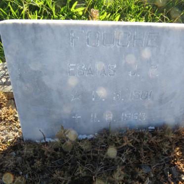 FOUCHE Esaias J.P. 1901-1980
