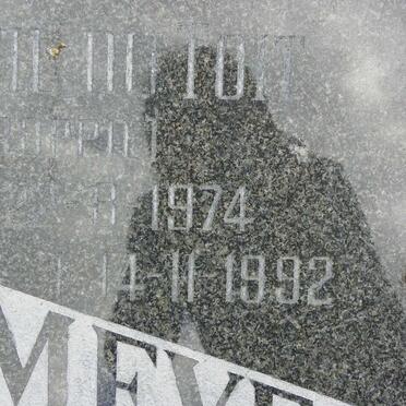 MEYER Corneil du Toit 1974-1992