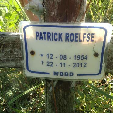 ROELFSE Patrick 1954-2012
