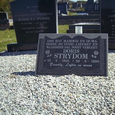 STRYDOM Doris 1925-1998