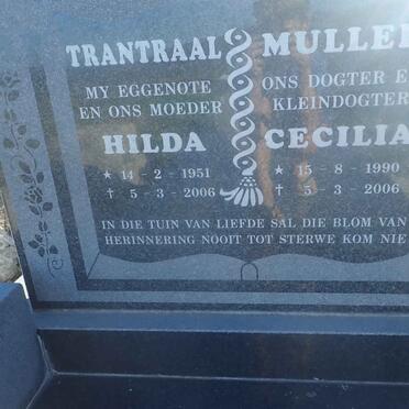 TRANTRAAL Hilda 1951-2006 :: MULLER Cecilia 1990-2006