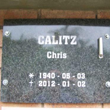 CALITZ Chris 1940-2012