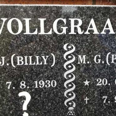 VOLLGRAAFF P. J.1930- &amp; M. G. 1931-2014