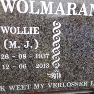 WOLMARANS M. J. 1937-2013