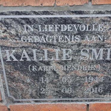 SMIT Karel Hendrik 1944-2016