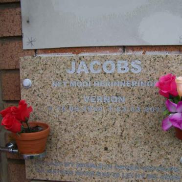 JACOBS Vernon 1934-2012