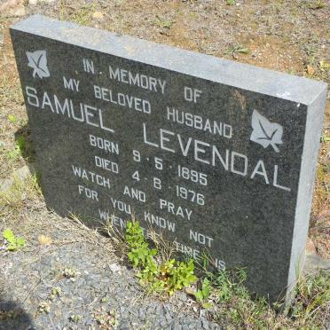 LEVENDAL Samuel 1895-1976
