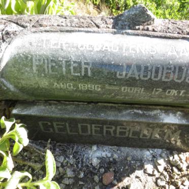 GELDERBLOEM Pieter Jacobus 1896-1956