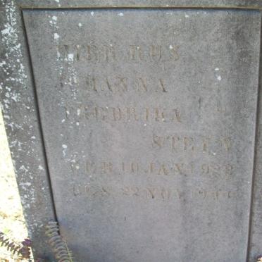STEYN Johanna Fredrika 1923-19?4