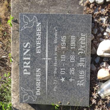 PRINS Doreen Eveleen 1945-1988