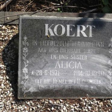 KOERT Alicia 1971-1990