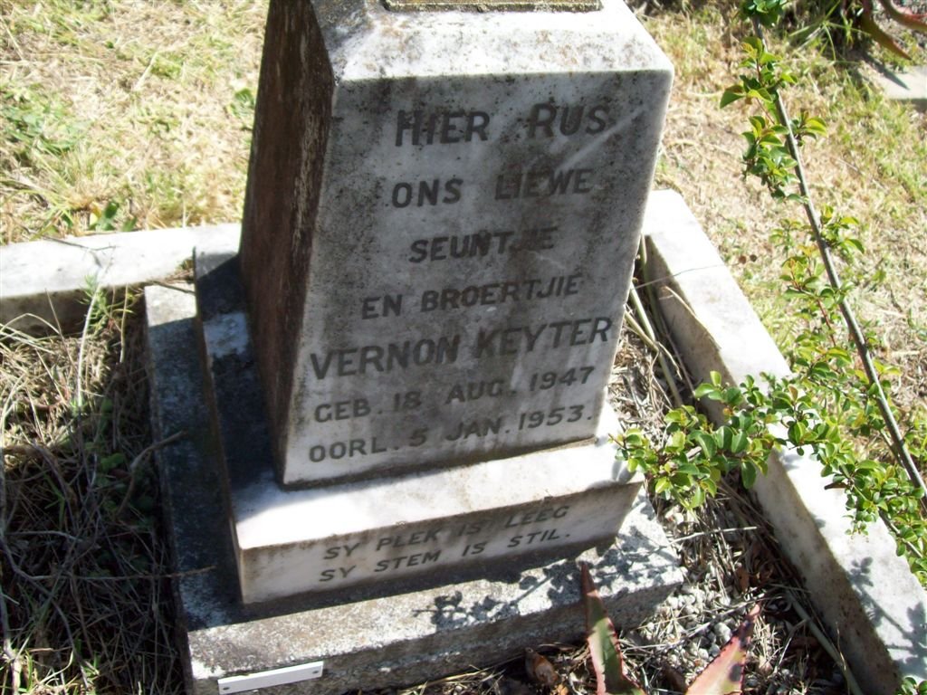 KEYTER Vernon 1947-1953