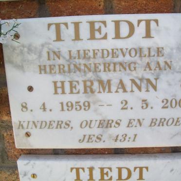 TIEDT Hermann 1959-2002