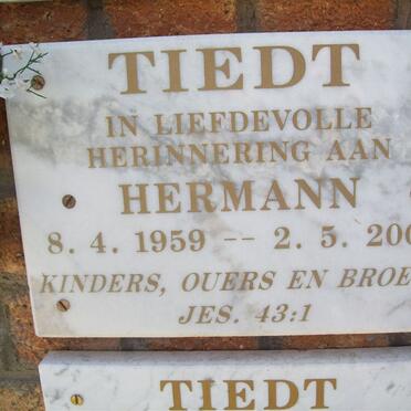 TIEDT Hermann 1959-2002