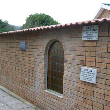 6. Overview on the new memorial wall at the Church