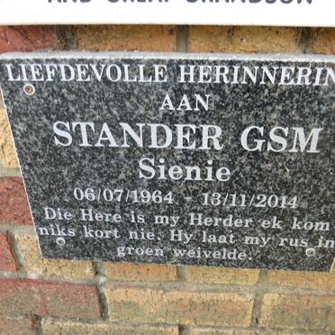 STANDER G.S.M. 1964-2014