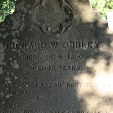 DUDLEY Richard W. -1890