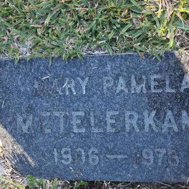 METELERKAMP Mary Pamela 1906-1976