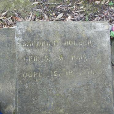 MULLER Jacobus 1907-1976