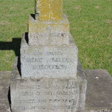 ROBERTSON Irene Helene 1884-1958