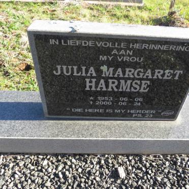 HARMSE Julia Margaret 1953-2000