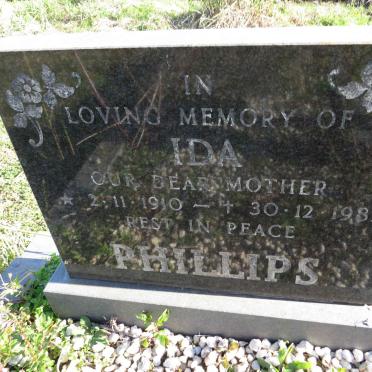PHILLIPS Ida 1910-1981