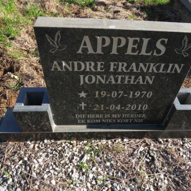 APPELS André Franklin Jonathan 1970-2010
