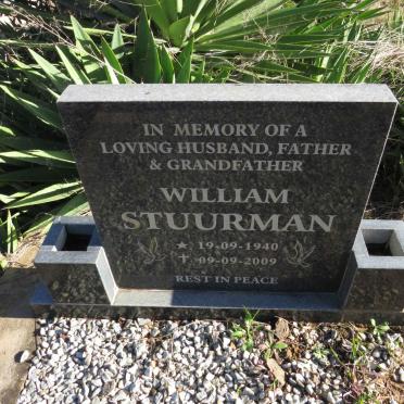 STUURMAN William 1940-2009