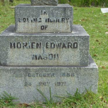 MASON Morien Edward 1886-1971