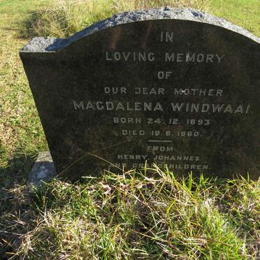 WINDWAAI Magdalena 1893-1960