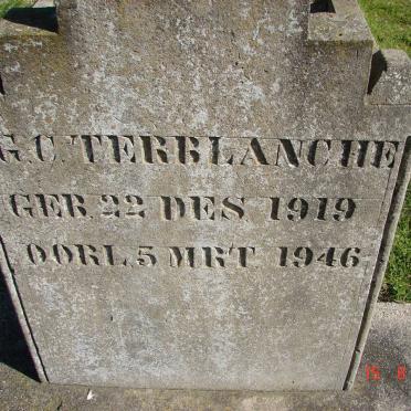 TERBLANCHE G.C. 1919-1946