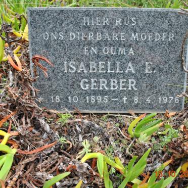GERBER Isabella E. 1895-1976