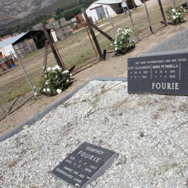 FOURIE Gert Alexander 1892-1942 :: FOURIE Maria Petronella 1891-1979 :: FOURIE Joseph :: FOURIE Godfrey 1921-2005