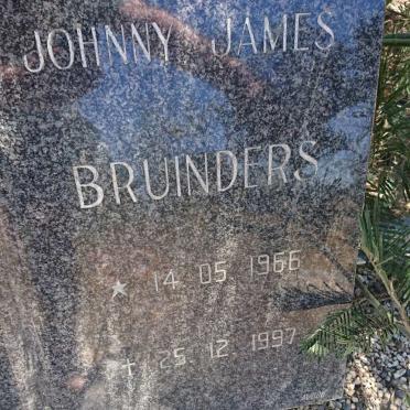 BRUINDERS Johnny James 1966-1997