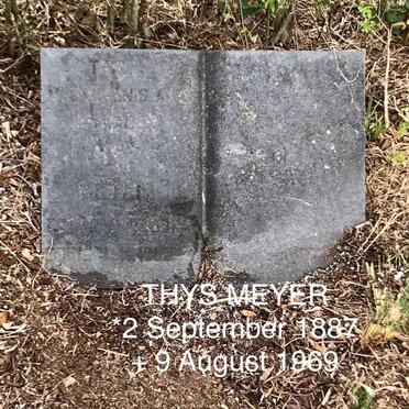 MEYER Thys 1887-1969